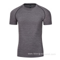 Men Running T Shirt Quick Dry Fitness Shirt